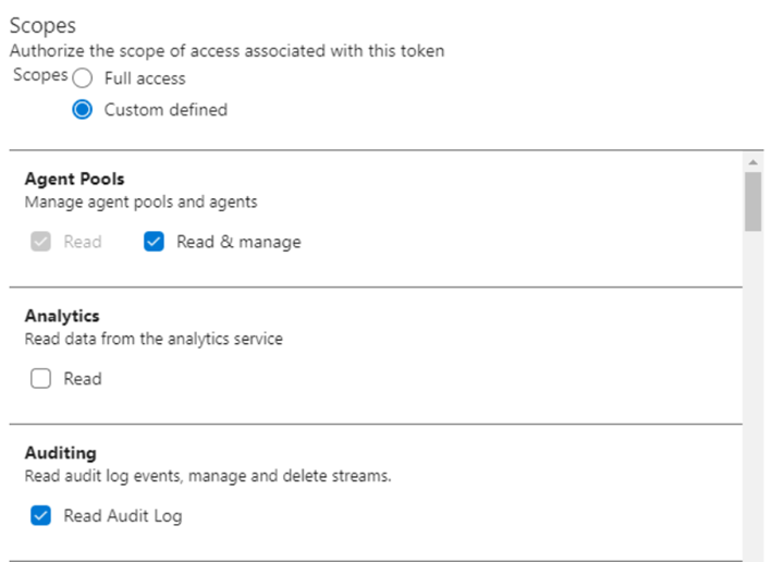 Agente ejecutándose y esperando tareas de Azure DevOps